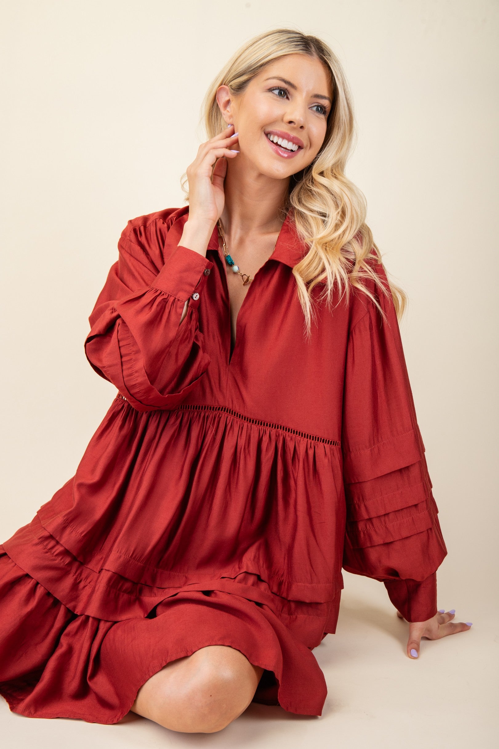 Falling for You Dress - Thirty-One Boutique, LLC