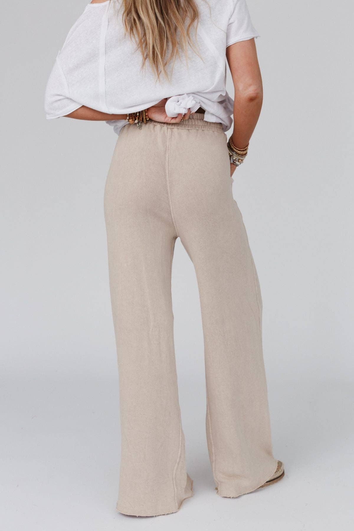 Fall Favorite: Relaxing Robin Wide Leg Pant - New Taupe - Thirty-One Boutique, LLC