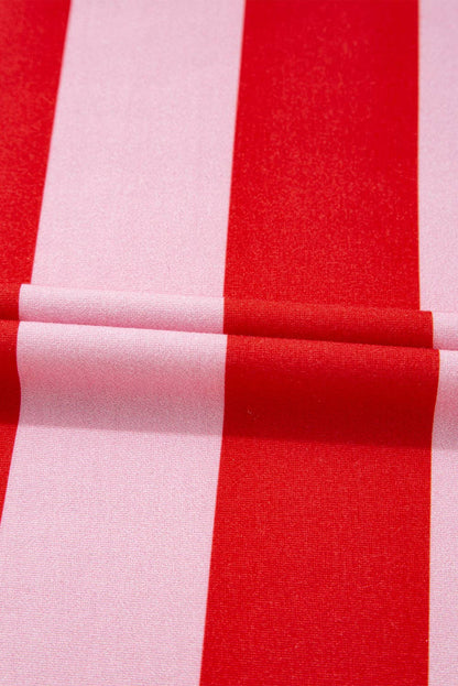 Stripe Patchwork Summer T-Shirt - Thirty-One Boutique, LLC