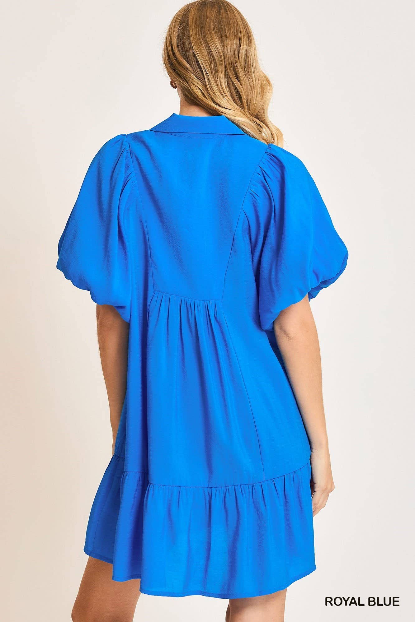 Smocked Yoke Mini Dress - Thirty-One Boutique, LLC
